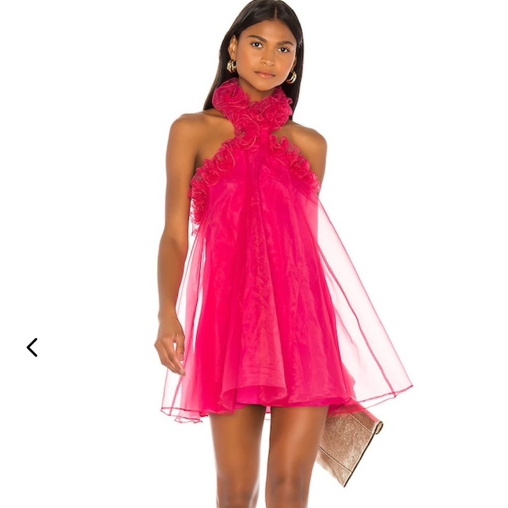 Lovers + Friends Bright Pink Dress